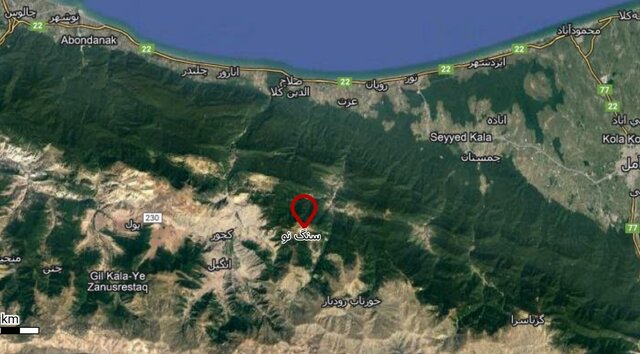 "سنگنو"، قطعهای از بهشت مازندران