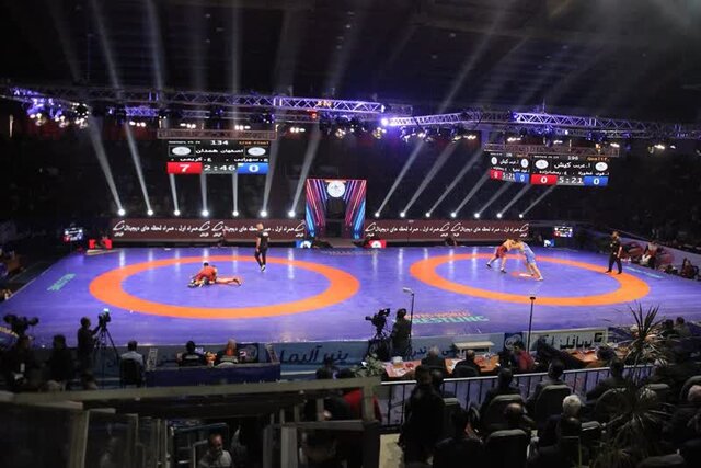 فینالیستهای سه وزن دوم مسابقات کشتی آزاد بزرگسالان کشور مشخص شد