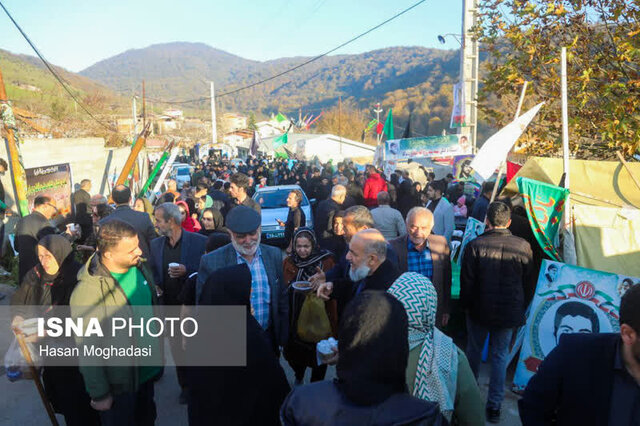 یادواره ۴۴ شهید دهستان کِسِلیان سوادکوه برگزار شد+عکس