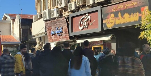 اتصال خطوط برق موجب آتش سوزی پاساژ سعدی ساری شد