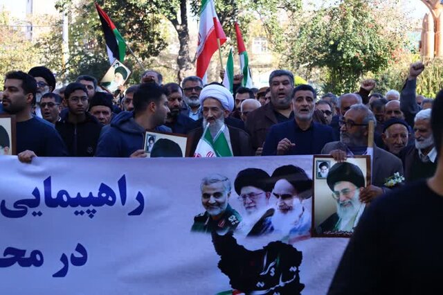 تظاهرات مازندرانیها در محکوم کردن اقدام وحشیانه تروریستها در کرمان