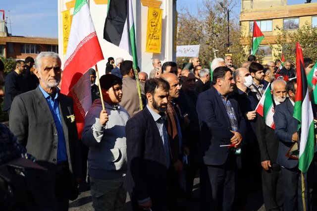 تظاهرات مازندرانیها در محکوم کردن اقدام وحشیانه تروریستها در کرمان