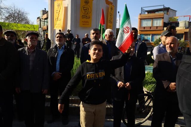 تظاهرات مازندرانیها در محکوم کردن اقدام وحشیانه تروریستها در کرمان