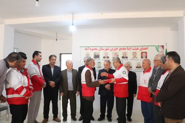 اهداء زمین ۷ میلیارد تومانی خیّر محمودآبادی به هلال احمر مازندران