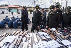 عملیات ضربتی پلیس مازندران در برخورد با اراذل و اوباش