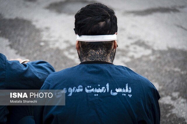 عکس: تزئینی اوباش مسلح در شمال تهران دستگیر شد/ برخورد قاطع پلیس با مخلان نظم و امنیت