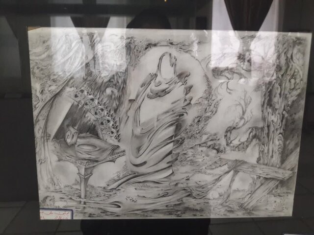 دومین نمایشگاه «قنوت عشق» در گنجینه بابل برپا شد