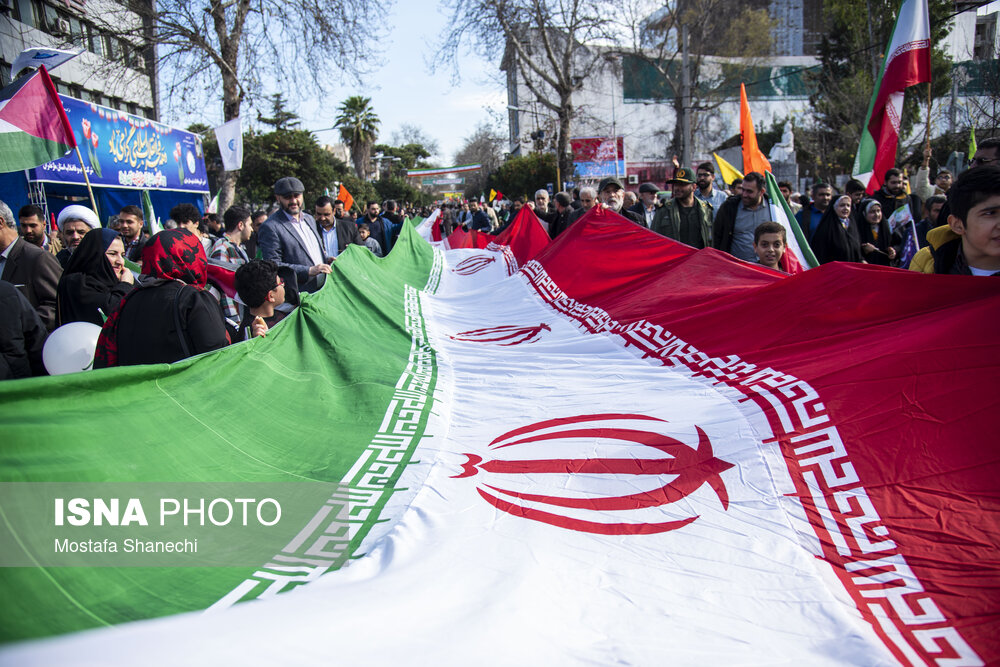 گزارش تصویری راهپیمایی ۲۲ بهمن ساری