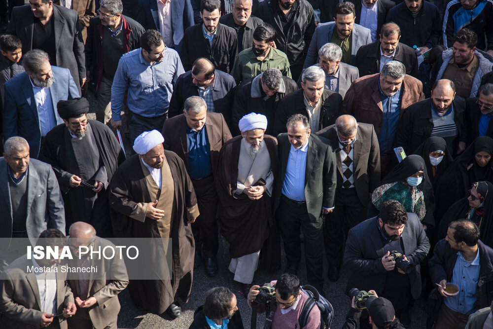 گزارش تصویری راهپیمایی ۲۲ بهمن ساری