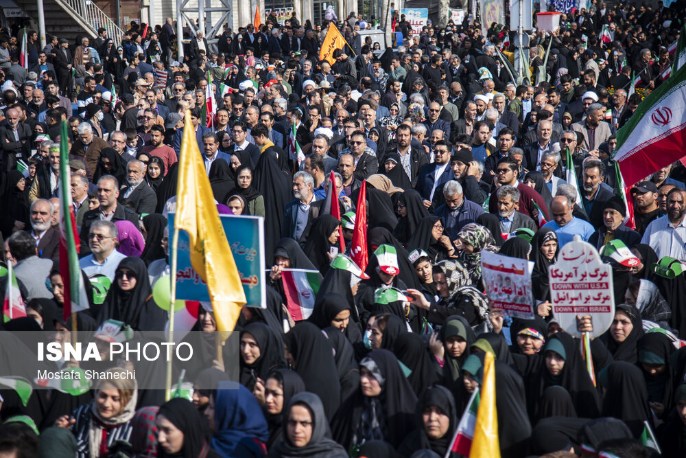 گزارش تصویری راهپیمایی ۲۲ بهمن ساری