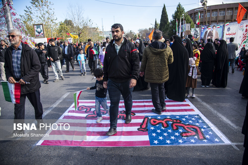 گزارش تصویری راهپیمایی ۲۲ بهمن ساری