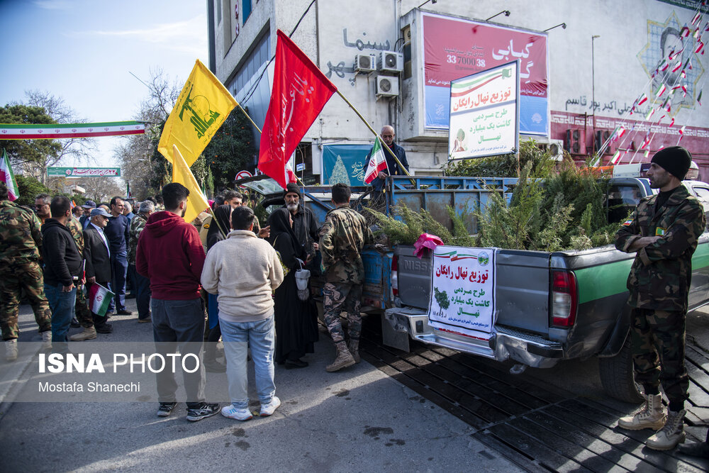 گزارش تصویری راهپیمایی ۲۲ بهمن ساری