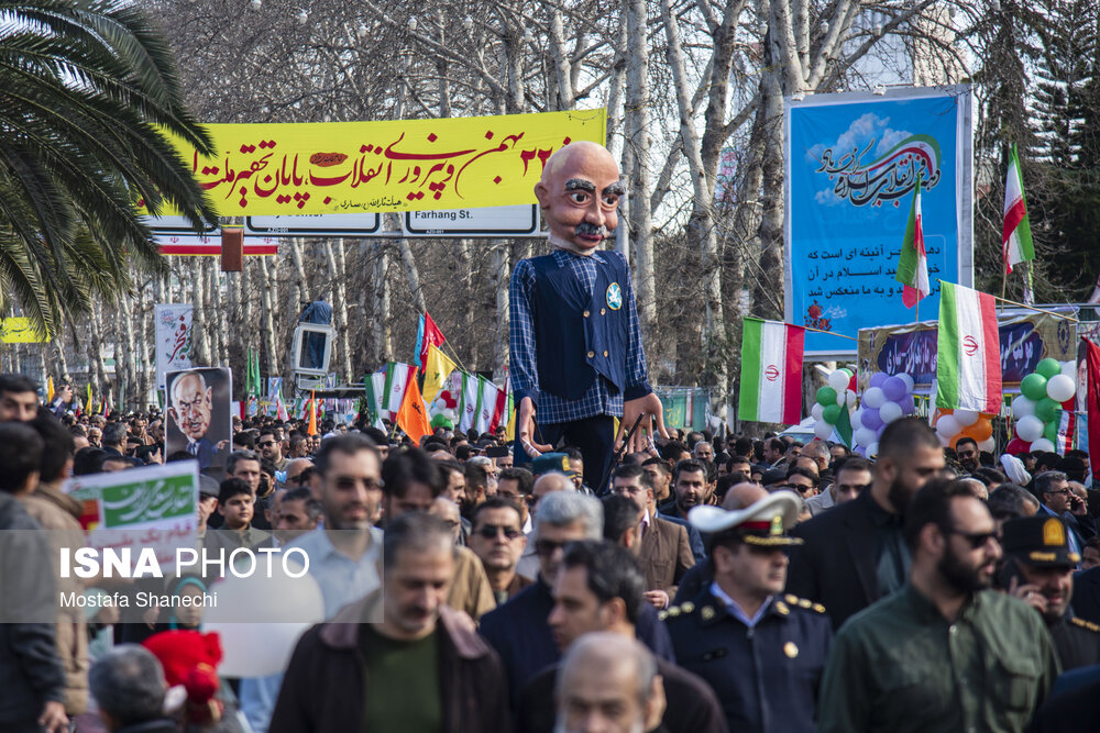 گزارش تصویری راهپیمایی ۲۲ بهمن ساری