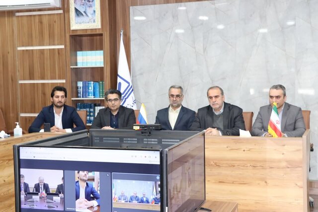 نشست مجازی رؤوسای دانشگاههای مازندران و لوباچفسکی روسیه