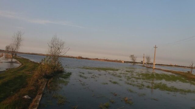 استمداد کشاورزان برای حل مشکل ۵ ساله آببندان «بصرا» لاله آباد بابل