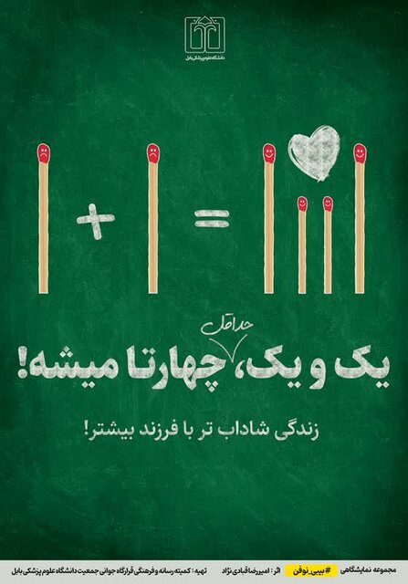 تولید ۲۱ اثر در نخستین کارگاه طراحی پوستر جوانی جمعیت در بابل