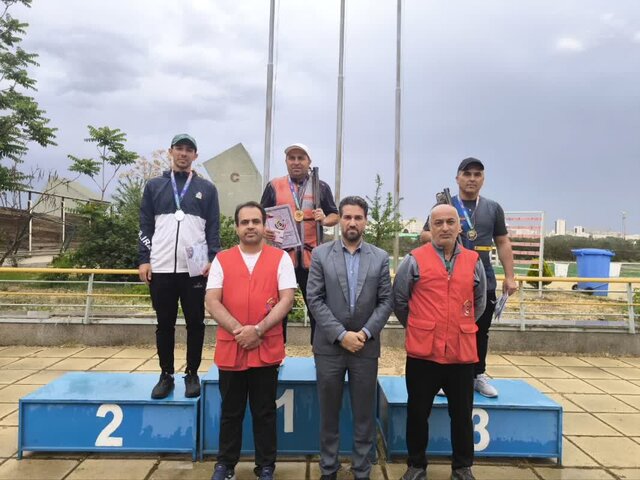 ملیپوش مازندرانی تیراندازی، قهرمان کشور شد