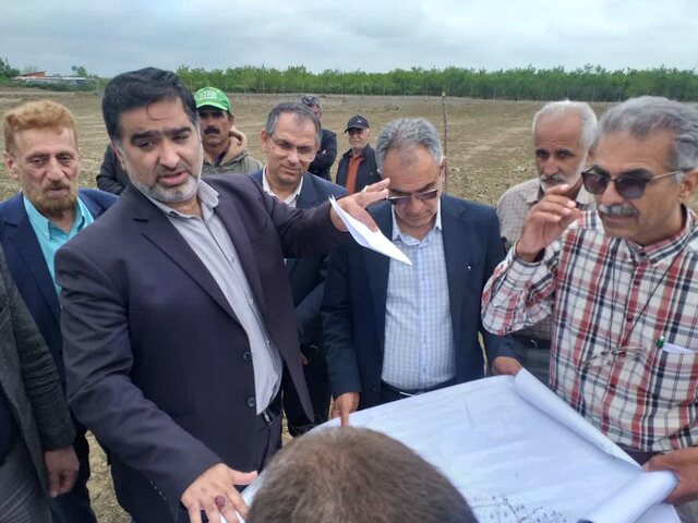 بزرگترین طرح نوسازی شالیزارهای مازندران درآمل نیمه خرداد تحویل میشود