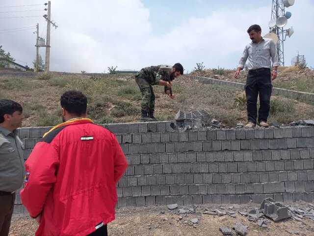 آزادسازی اراضی ملی در بخش لاریجان