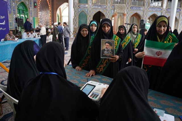 حضور گسترده مردم بابل در پای صندوقهای رای