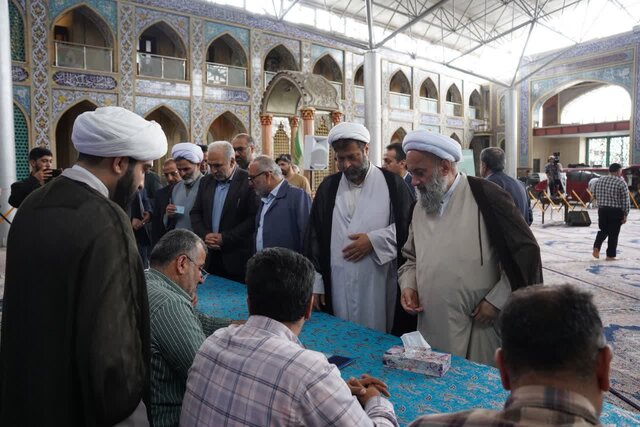 حضور گسترده مردم بابل در پای صندوقهای رای