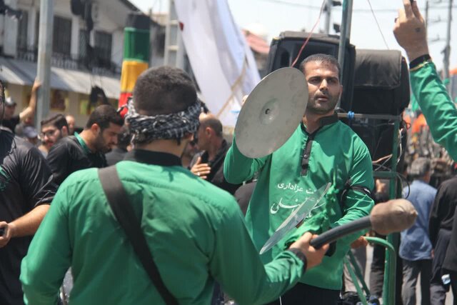 محمودآباد در سوگ و ماتم قمر بنیهاشم