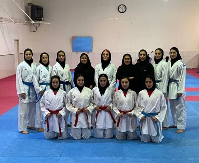دور جدید تمرینات تیم ملی کاراته با حضور کاراتهکای محمودآبادی