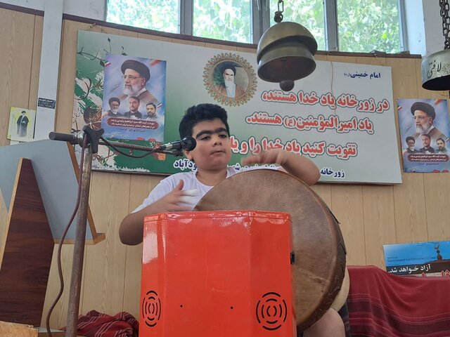 اردوی ورزشهای زورخانهای مازندران در محمودآباد برپا شد