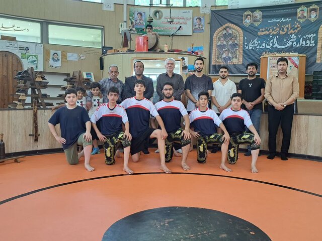 اردوی ورزشهای زورخانهای مازندران در محمودآباد برپا شد