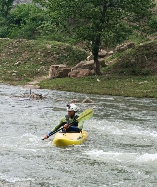 سوادکوه شمالی میزبان کاپ آزاد کشوری کایاک آبهای خروشان