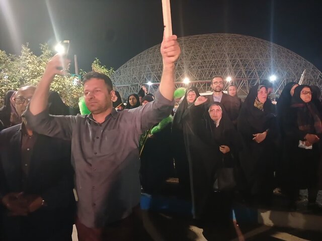 تجمعهای شبانه مازنیها با فریاد مرگ بر اسرائیل