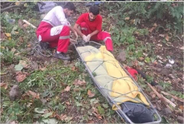 پنج کشته و زخمی بر اثر سقوط خودرو در جنگلهای چالوس