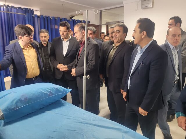 افتتاح بخشهای جدید در بیمارستان امام خمینی نور