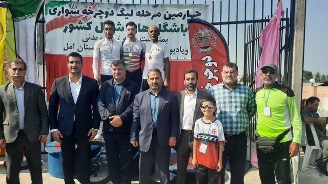 ملی پوش آملی قهرمان مرحله چهارم لیگ دوچرخه سواری استانهای شمالی شد