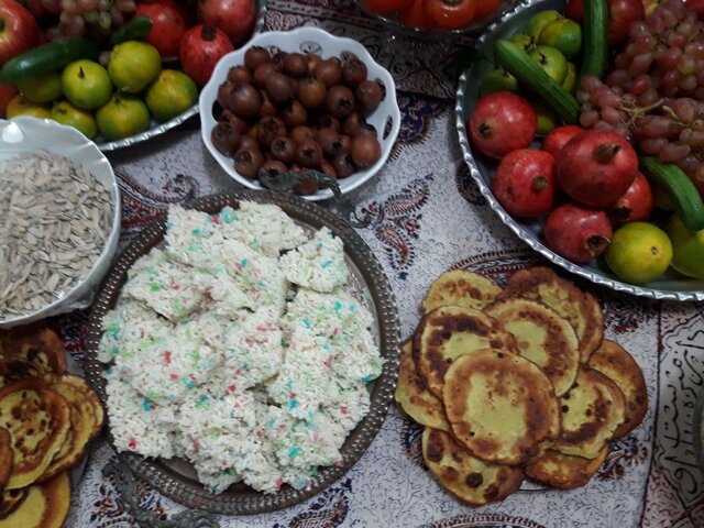 عکس از داود حاجی آقانژاد برگزاری آیین سنتی «تیرما سیزّه شو» در بابل