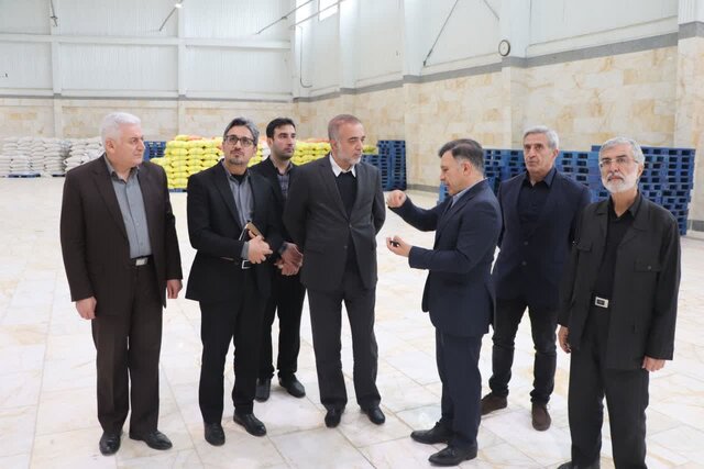 بازدید معاون سازمان انرژی هستهای از ظرفیتهای پایانه صادرات برنج ایران