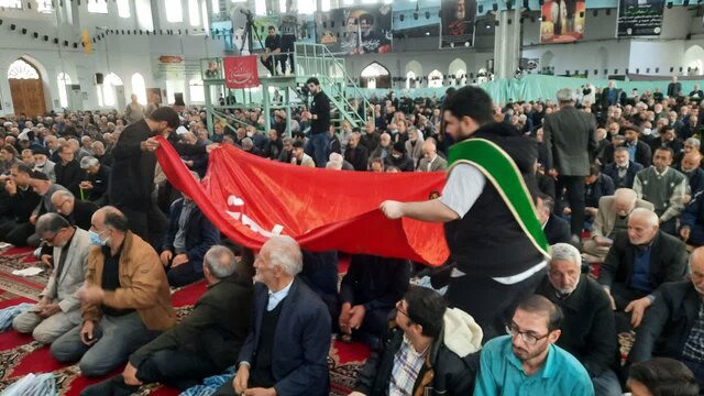رونمایی از سند مشارکت آملها در ساخت سردر موزه حضرت زینب(س) در کربلا