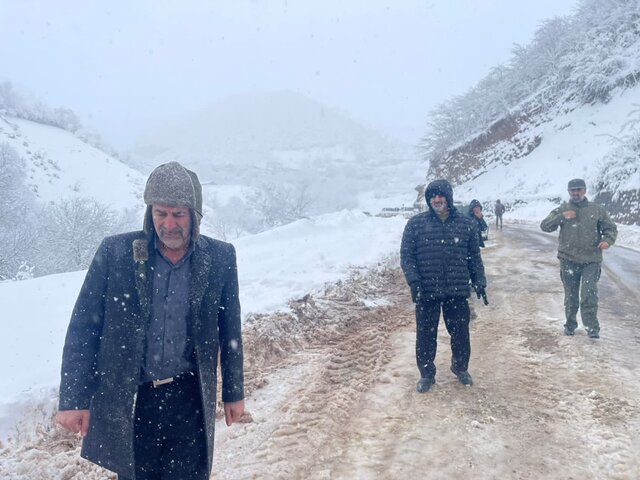 راه ۵۷ روستای بخش کجور بازگشایی شد