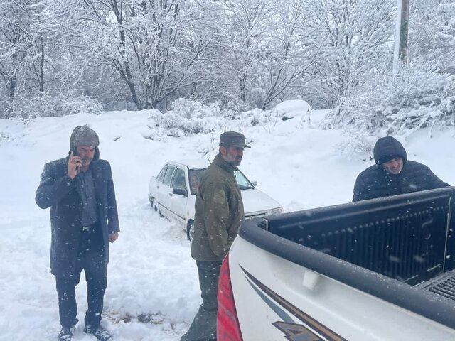 راه ۵۷ روستای بخش کجور بازگشایی شد