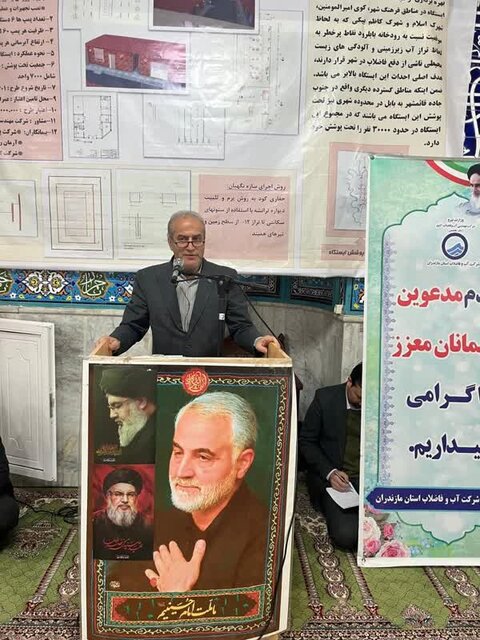 بهرهمندی ۷۱ هزار مشترک بابلی از طرحهای آب و فاضلاب در دهه فجر