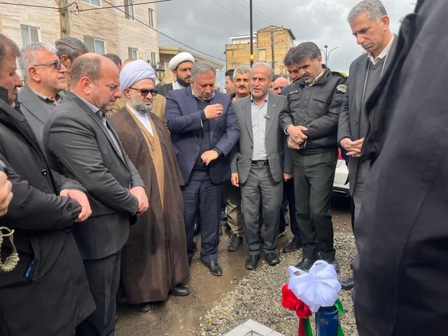 افتتاح و آغاز عملیات اجرایی آبرسانی در شهرستان عباس آباد با بهرهمندی ۳۴۰۰ خانوار