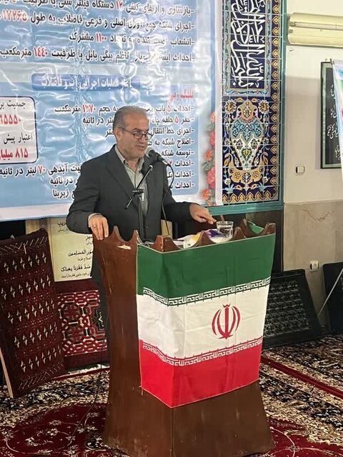 افتتاح و آغاز عملیات اجرایی آبرسانی در شهرستان عباس آباد با بهرهمندی ۳۴۰۰ خانوار