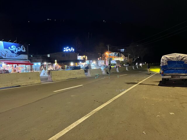 ۲.۹ کیلومتر از قطعه دوم جاده ساری-تاکام بازگشایی شد