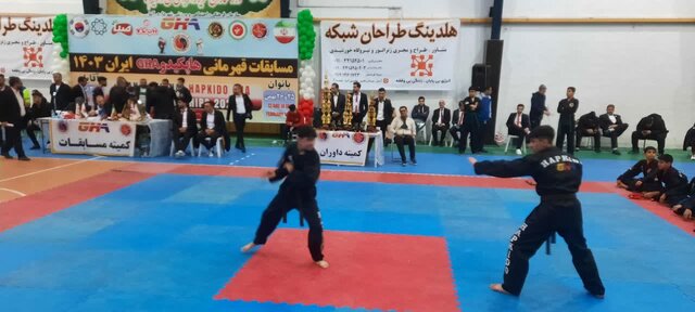 مازندران قهرمان چهارمین دوره مسابقات هاپکیدو GHA مردان ایران شد