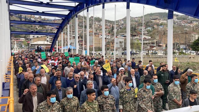 از سوادکوه تا قدس؛ هستیم بر آن عهد که بستیم