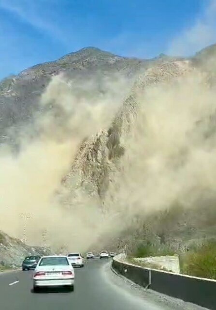 توقف معدن آلاینده جاده هراز با حکم محیط زیست آمل