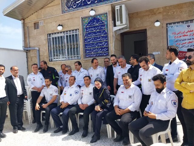 پانزدهمین پایگاه اورژانس بیمارستانی بابل افتتاح شد