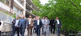 بازدید رئیس کل دادگستری مازندران از ۴ پروژه مهم رامسر در راستای حفظ حقوق عامه 