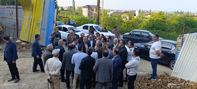 بازدید رئیس کل دادگستری مازندران از ۴ پروژه مهم رامسر در راستای حفظ حقوق عامه