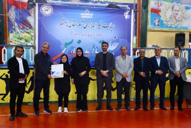 مسابقه تیراندازی ویژه بانوان بهشهری برگزار شد